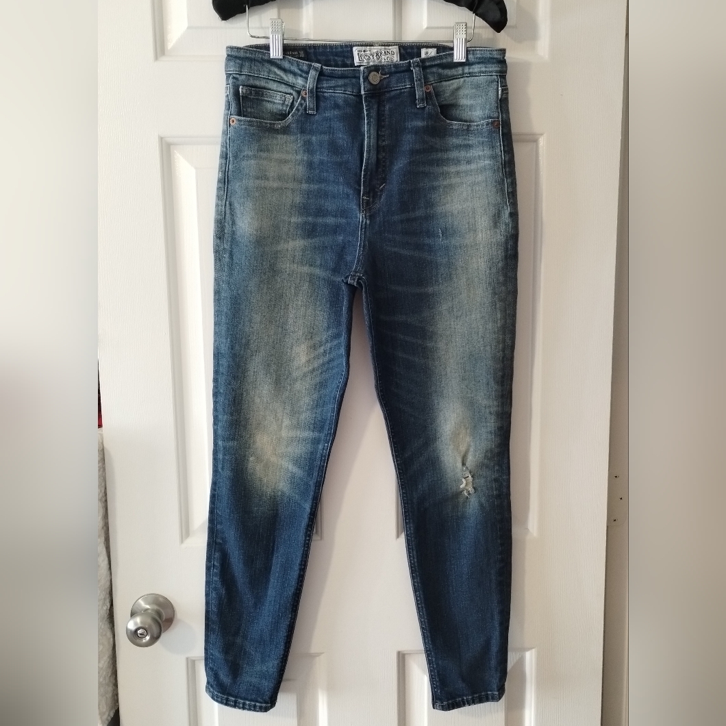 Lucky Brand Womens High Rise Denim Jeans
